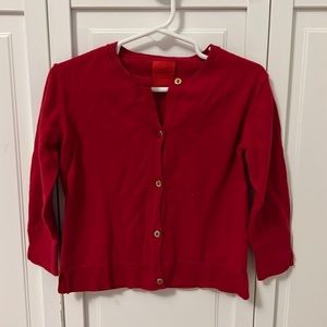 Zara Red Cardigan